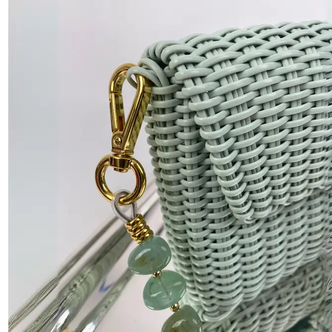 Pochette |  Jade Pebble Gemstone