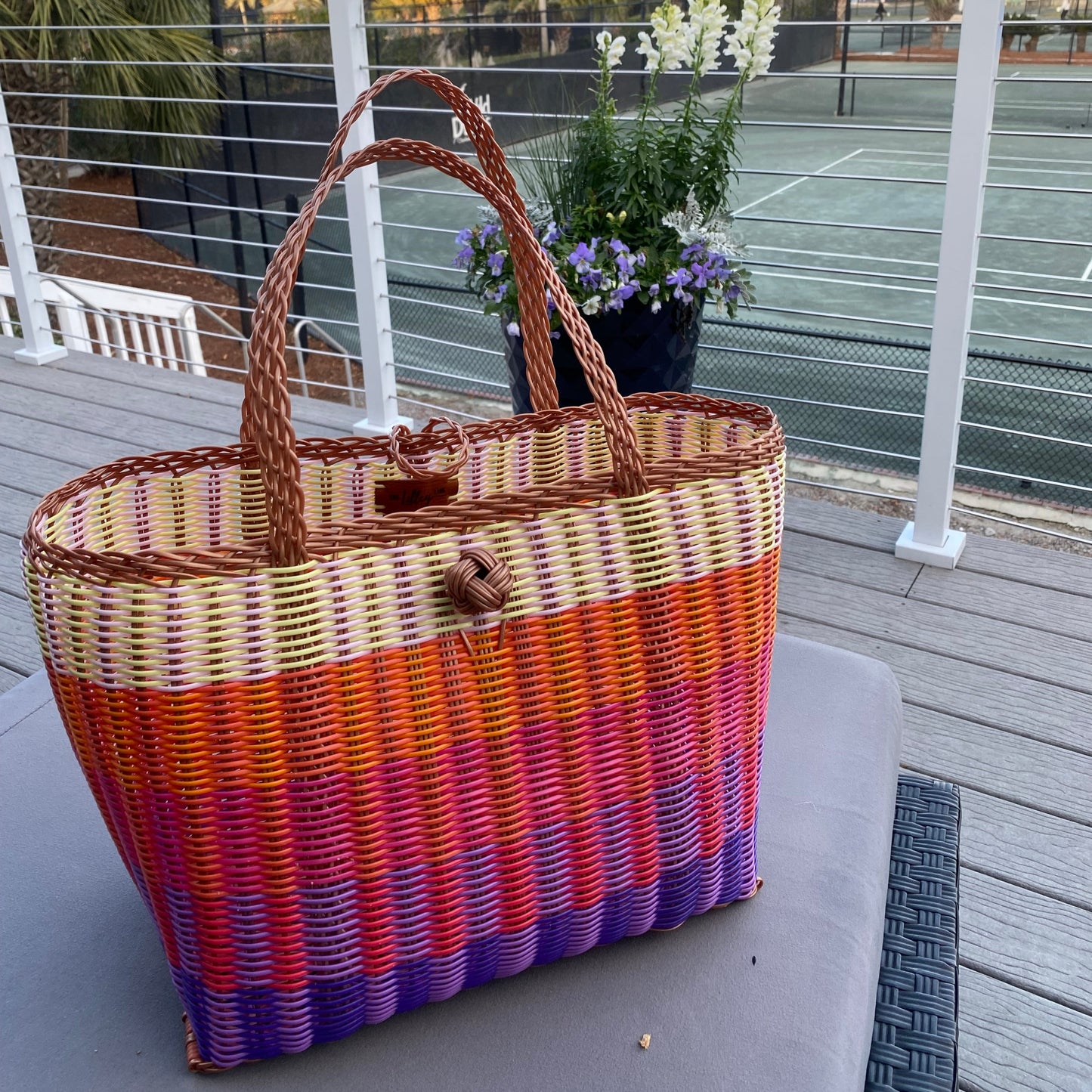Medium Tortola Sunrise Tote