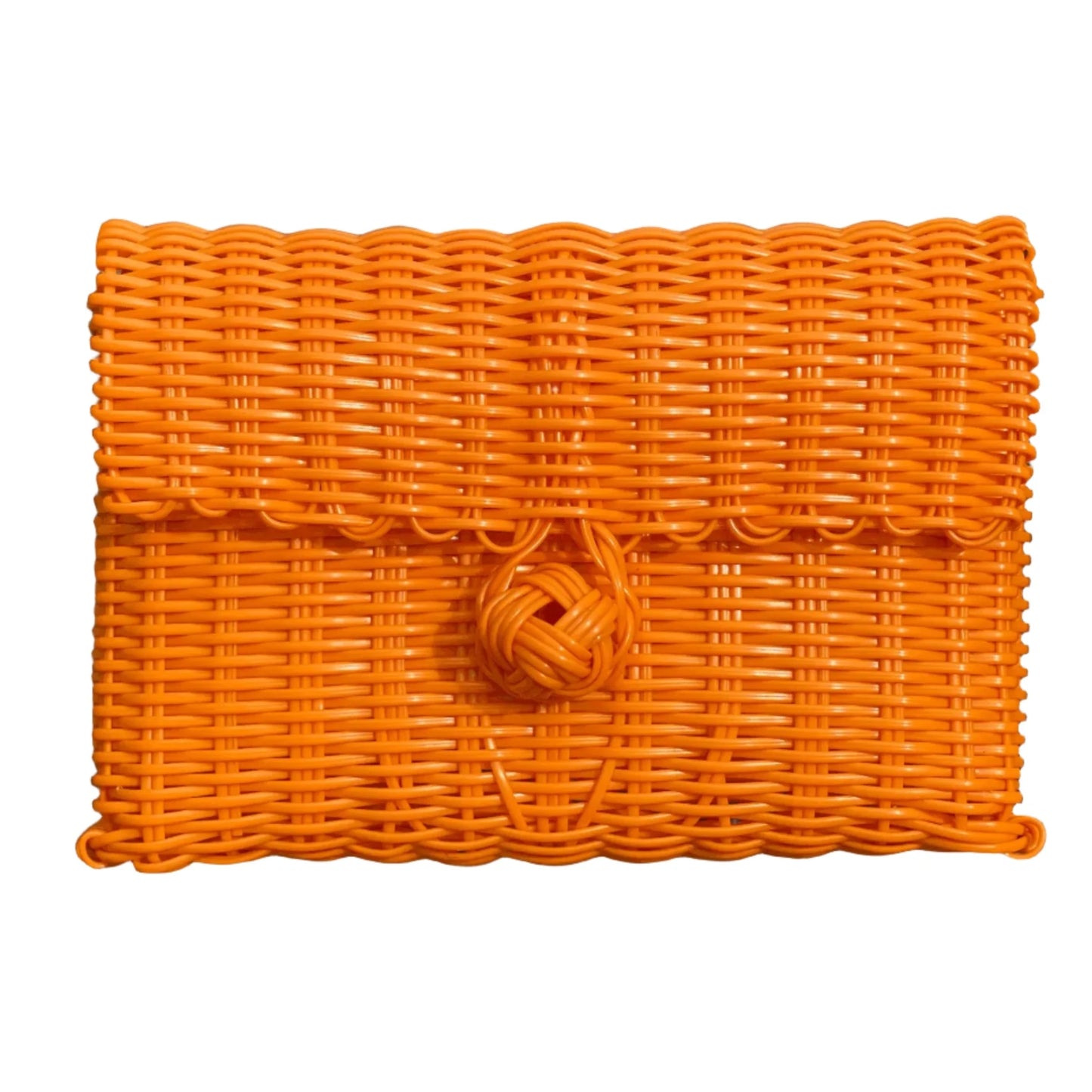 Clutch | Solid Tangerine