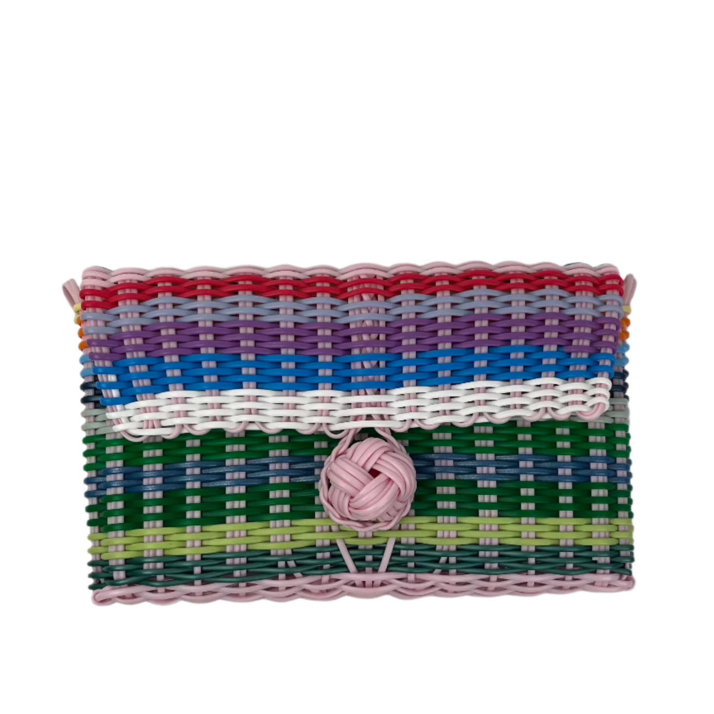 Clutch | Multi-Stripe Bright