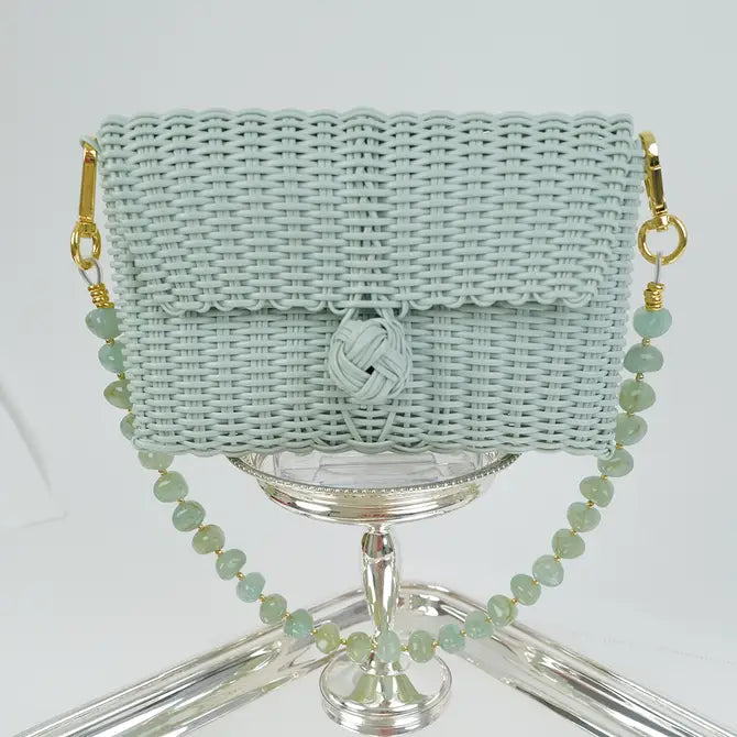Pochette |  Jade Pebble Gemstone