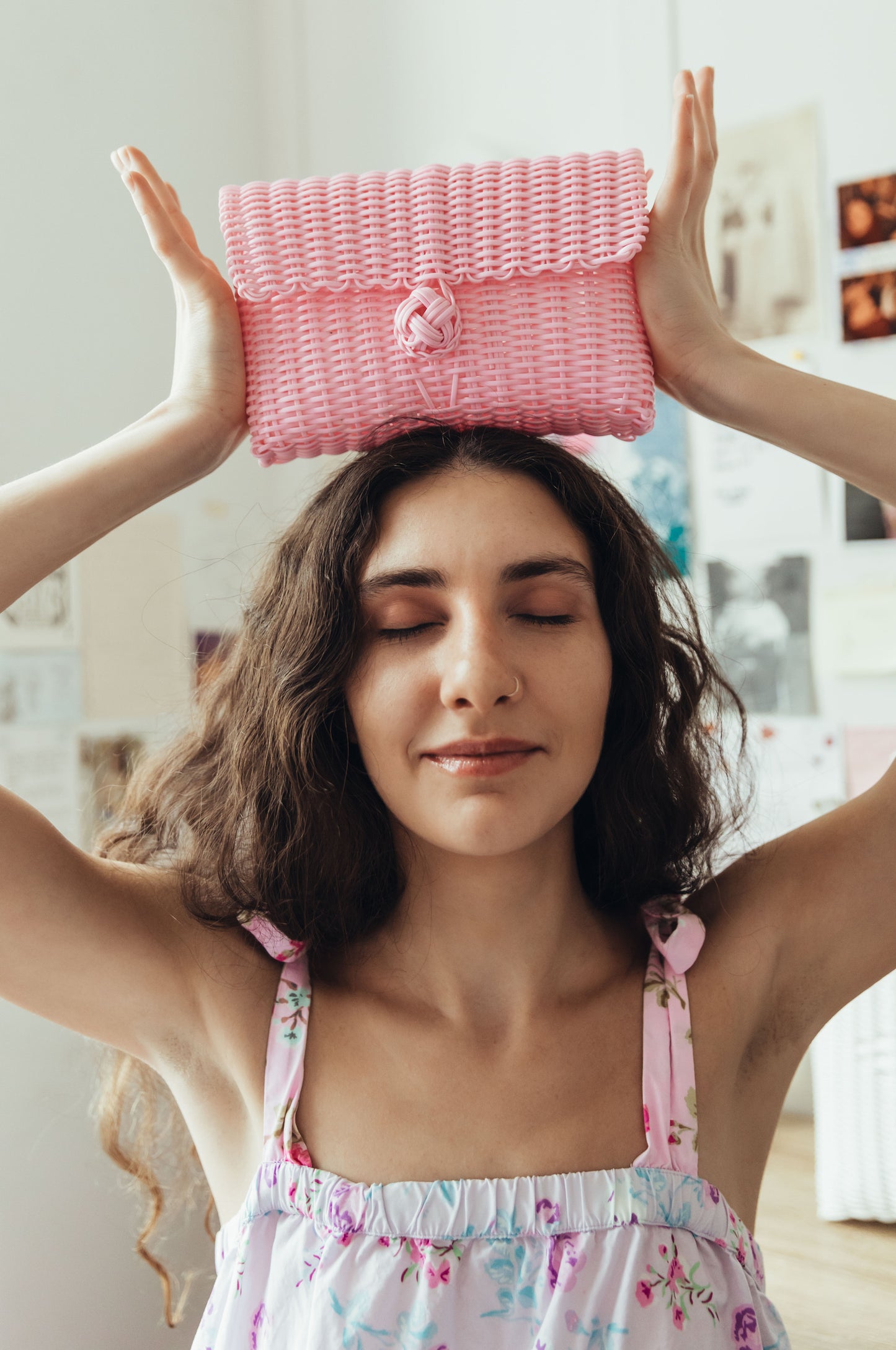 Clutch | Solid Baby Pink