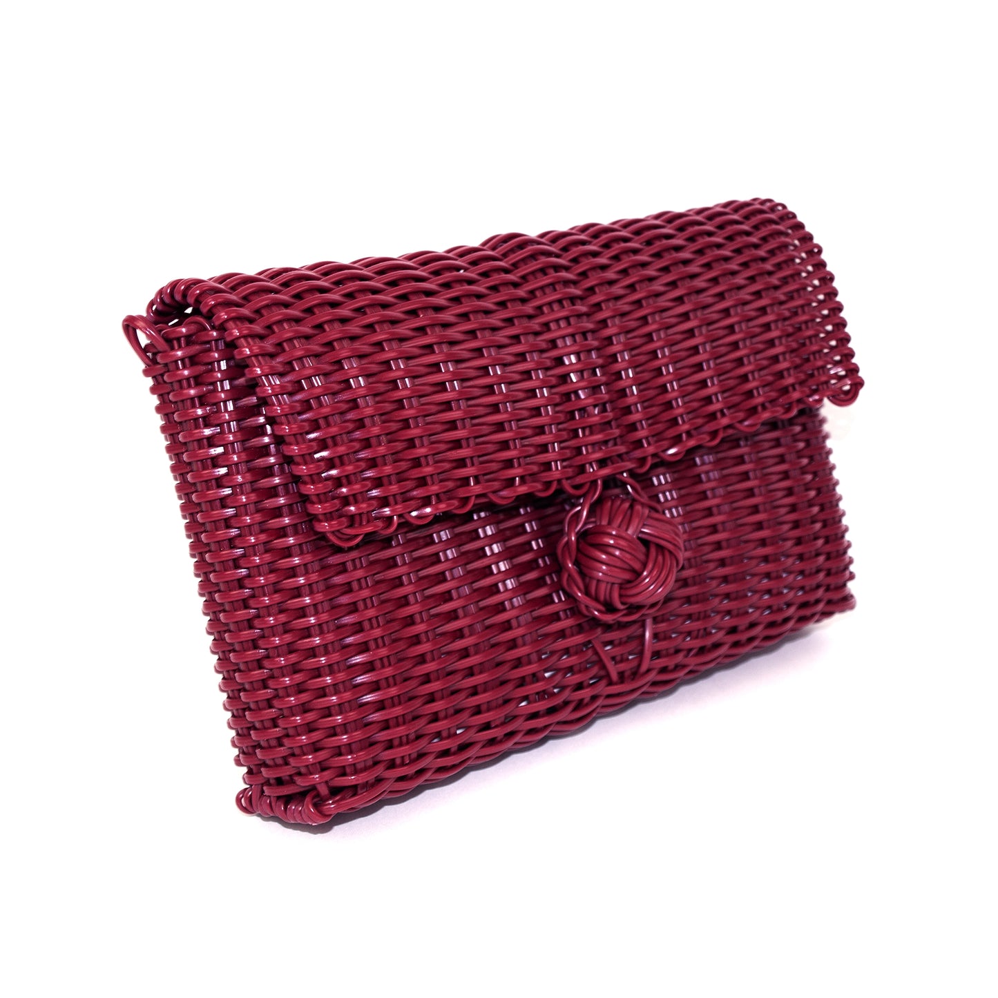 Clutch | Solid Burgundy