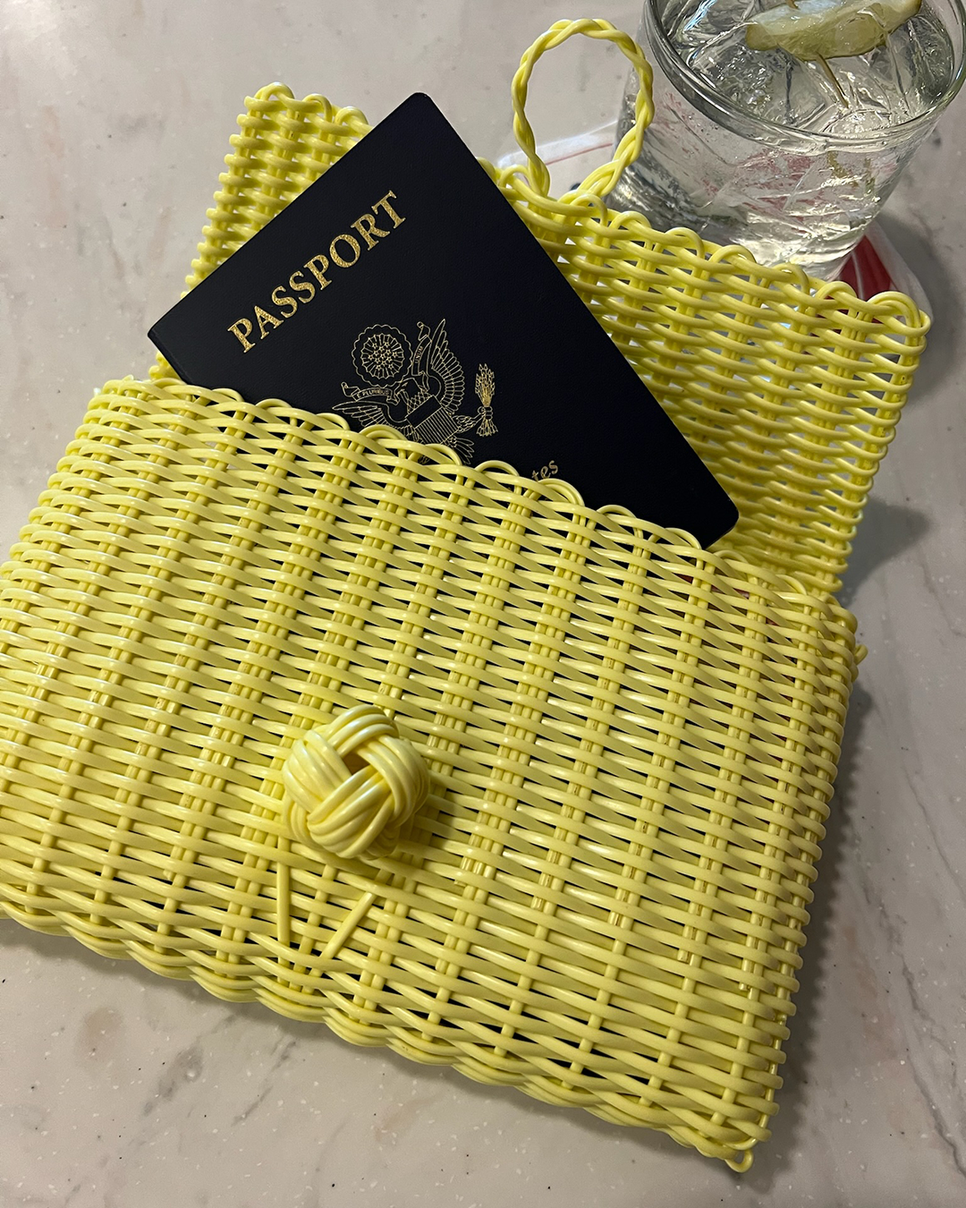 Clutch | Solid Baby Yellow