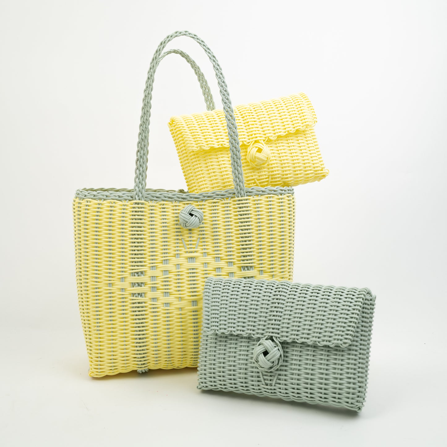 Clutch | Solid Baby Yellow