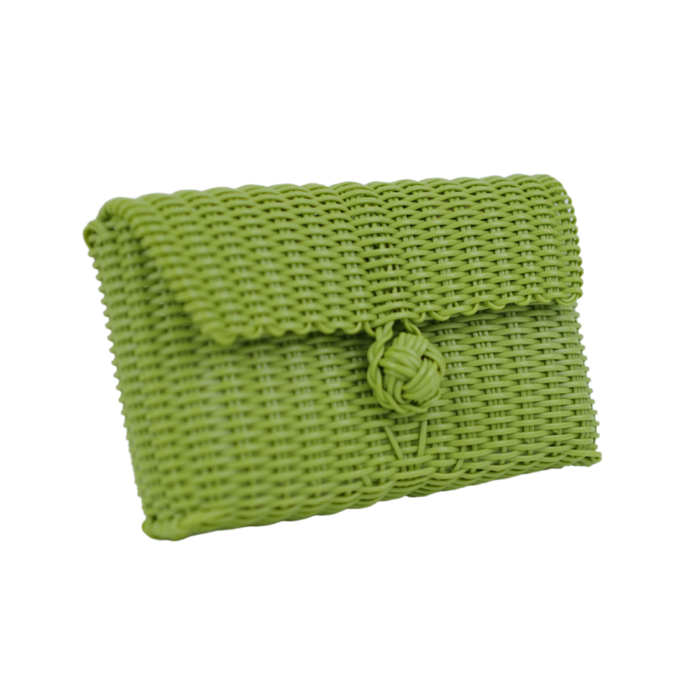 Clutch | Solid Pear Green