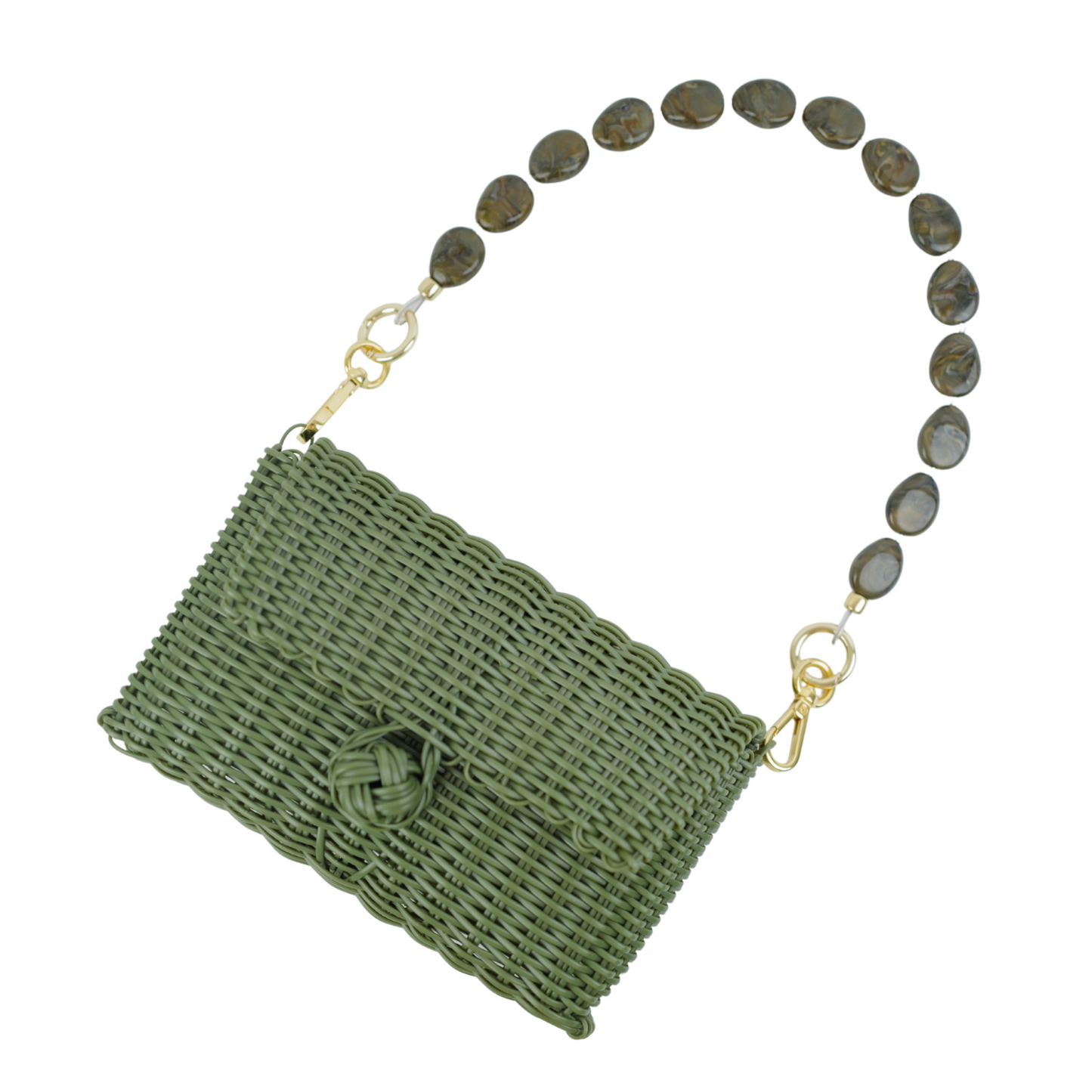 Pochette | Umber Swirl River Stone