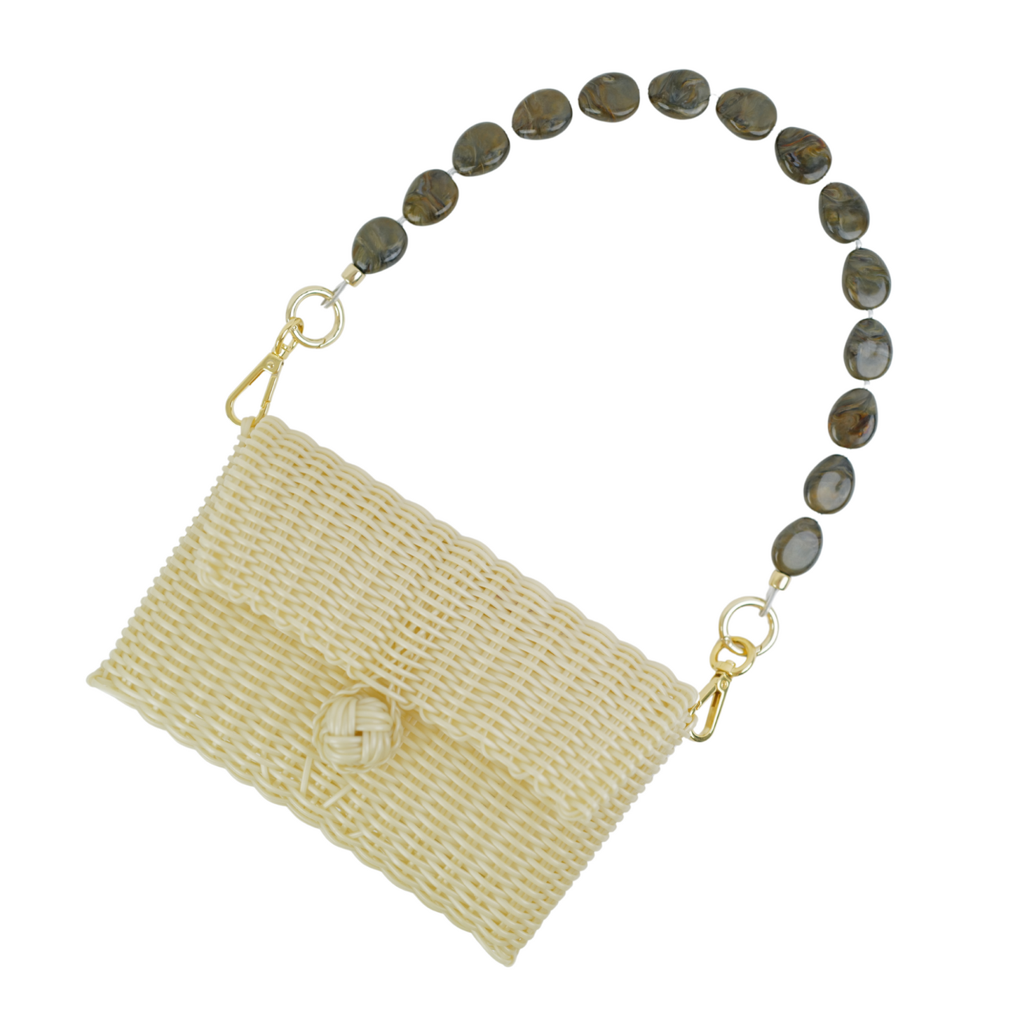 Pochette | Umber Swirl River Stone