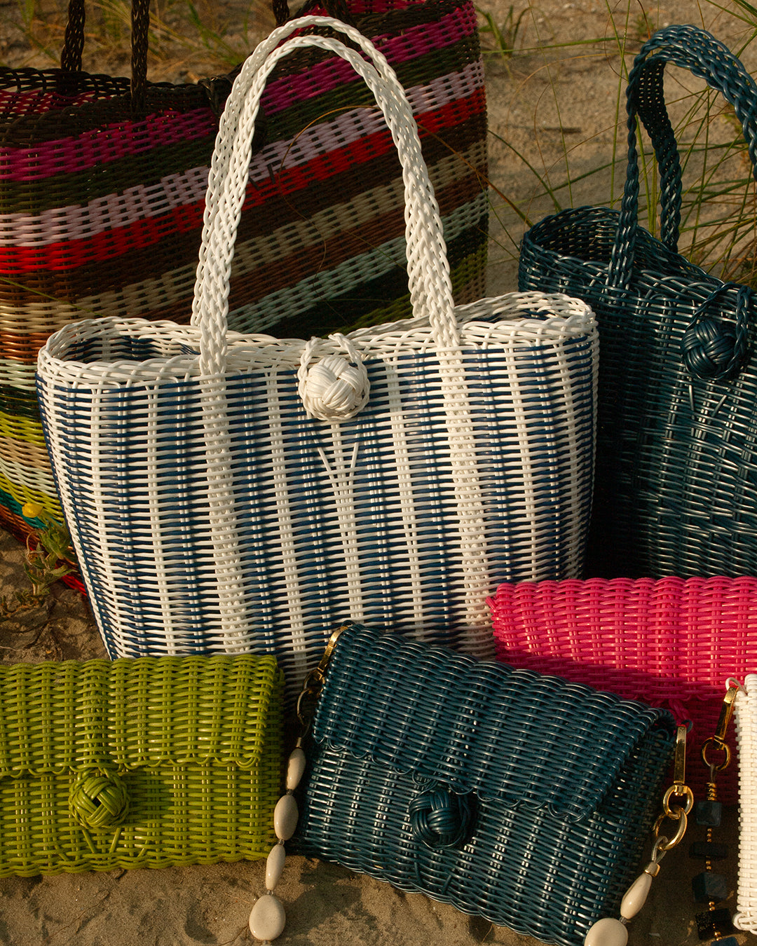 Extra Small | Pinstripe in Atlantic Blue/White