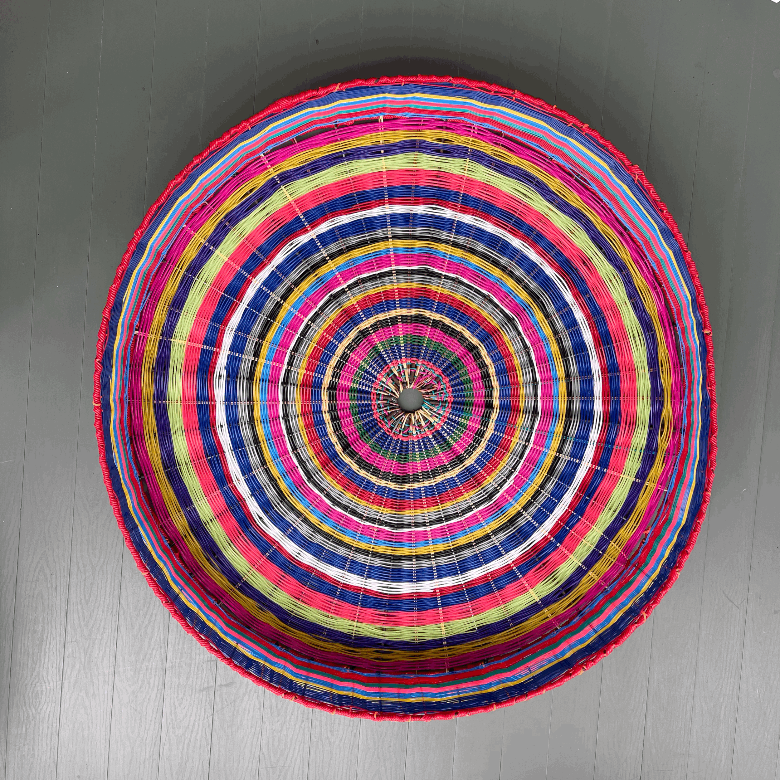 Bull's Eye Large in Bright Multi Colors The Lilley Line