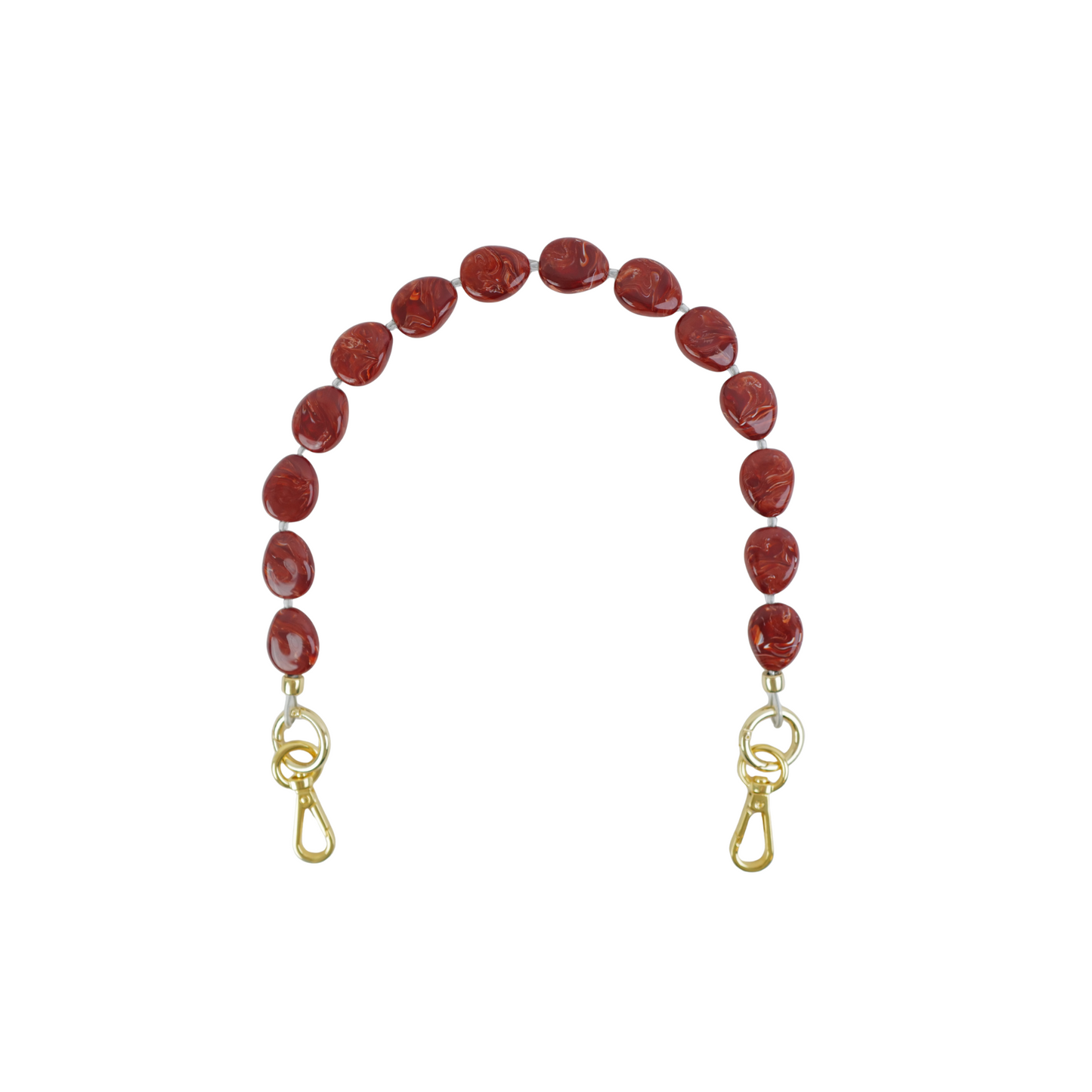 Clutch Strap | River Stone in Terracotta Tide