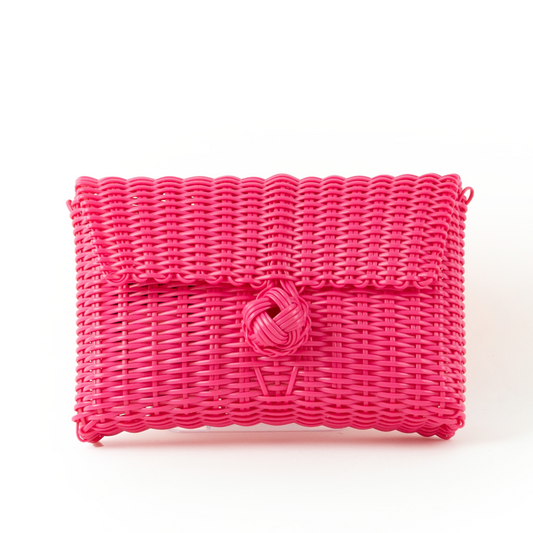 Clutch | Solid Hot Pink