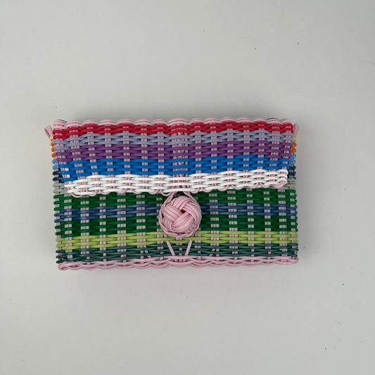 Clutch | Multi-Stripe Bright