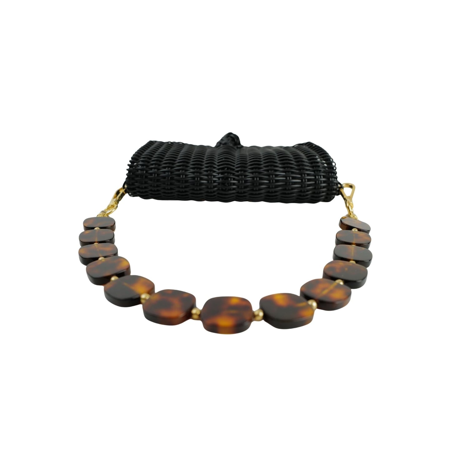 Pochette | Tortoise Shell Tiles in Black