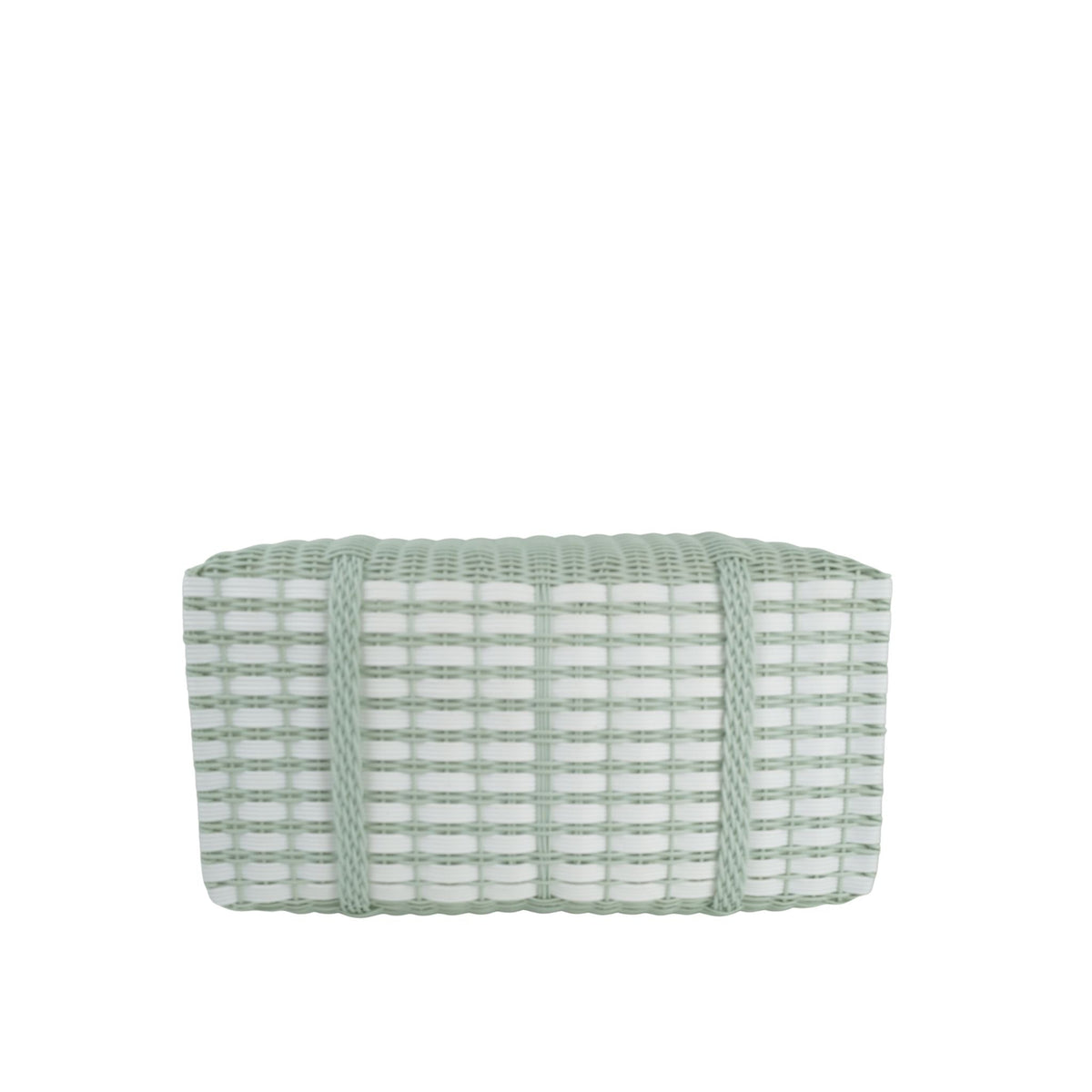 Medium | Awning Stripe Sea Glass/White
