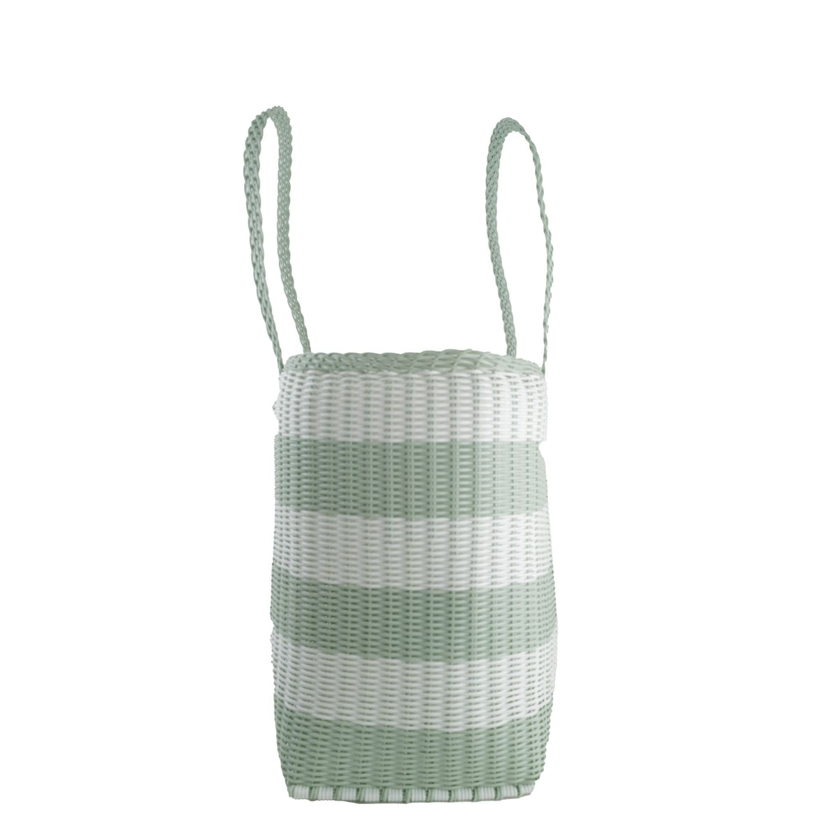 Medium | Awning Stripe Sea Glass/White