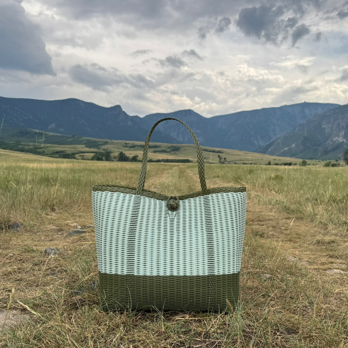 Medium | Rothko Sea Glass/Olive