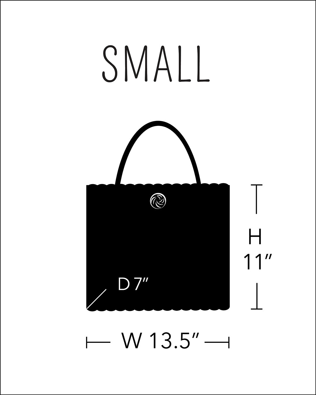 Small | Solid White