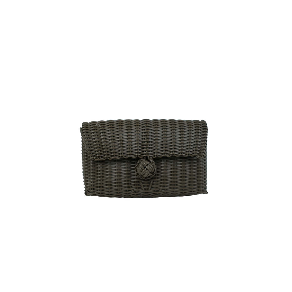 Pochette | Sage Stone Cord in Dark Chocolate