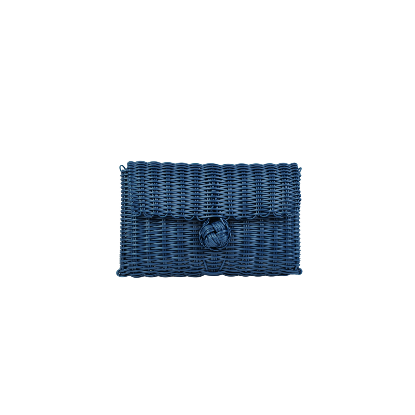 Pochette | Blue Mosaic Beads in Fog Blue