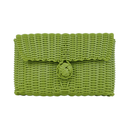 Clutch | Solid Pear Green