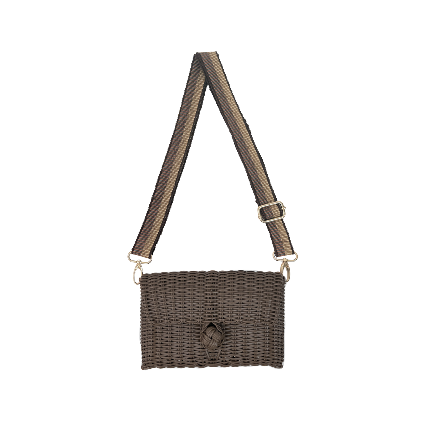 Crossbody Bag | Brown/Cinnamon - Dark Chocolate