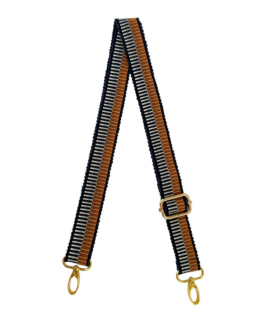 Woven Adjustable Strap | Fog Blue/Cinnamon