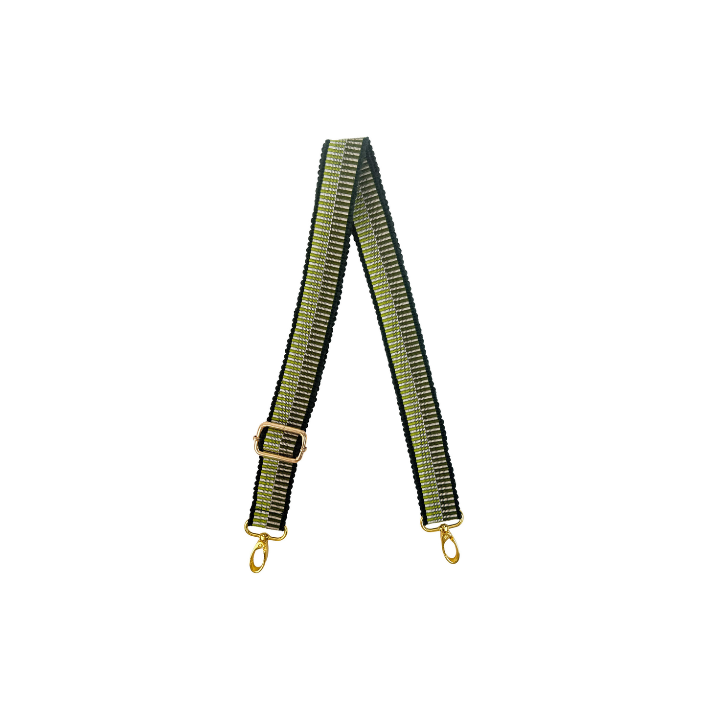 Woven Adjustable Strap | Evergreen / Pear