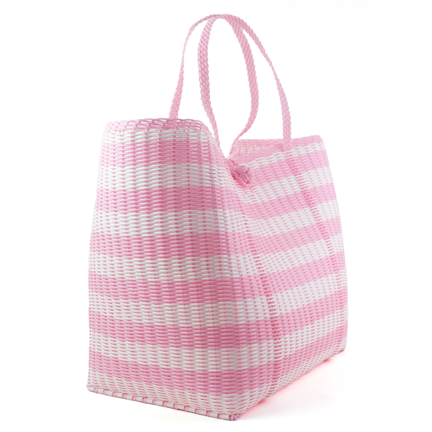 Heavy Load | Lined Paper Stripe in Baby Pink / White