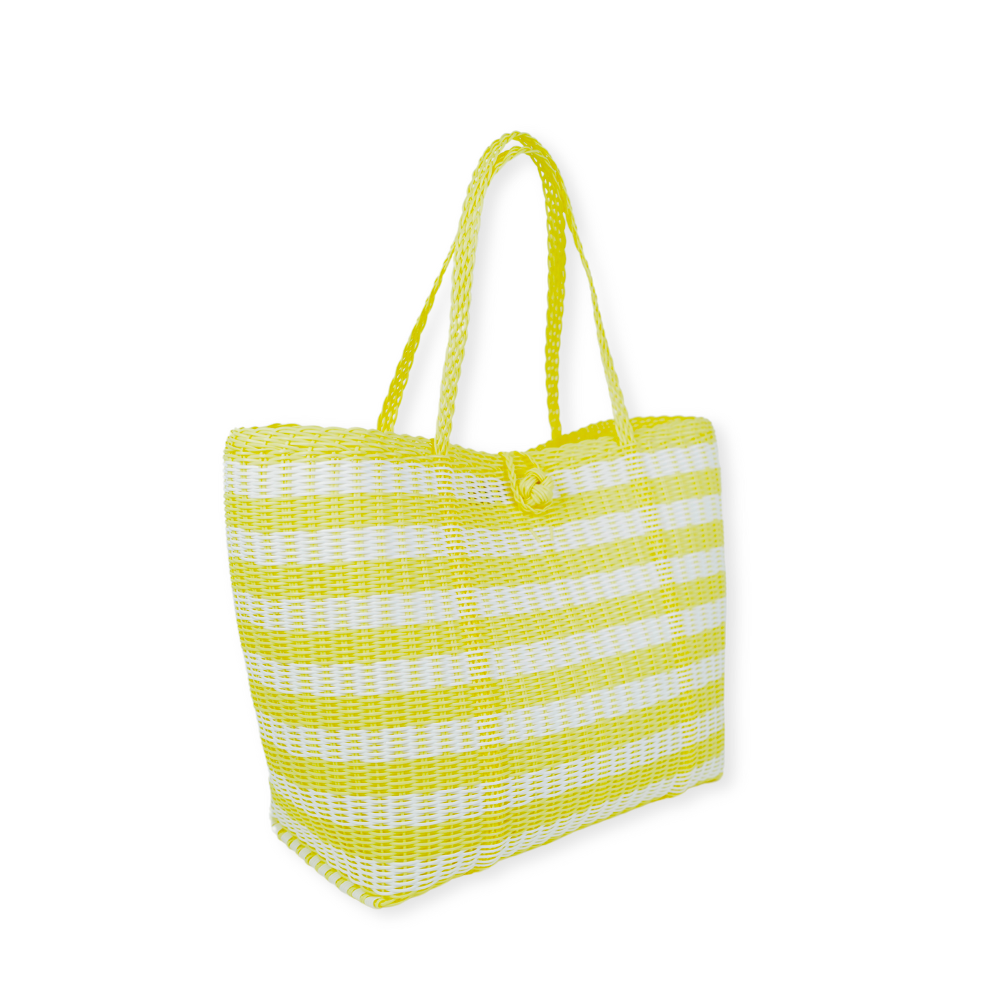 Medium | Lined Paper Stripe Baby Yellow/White