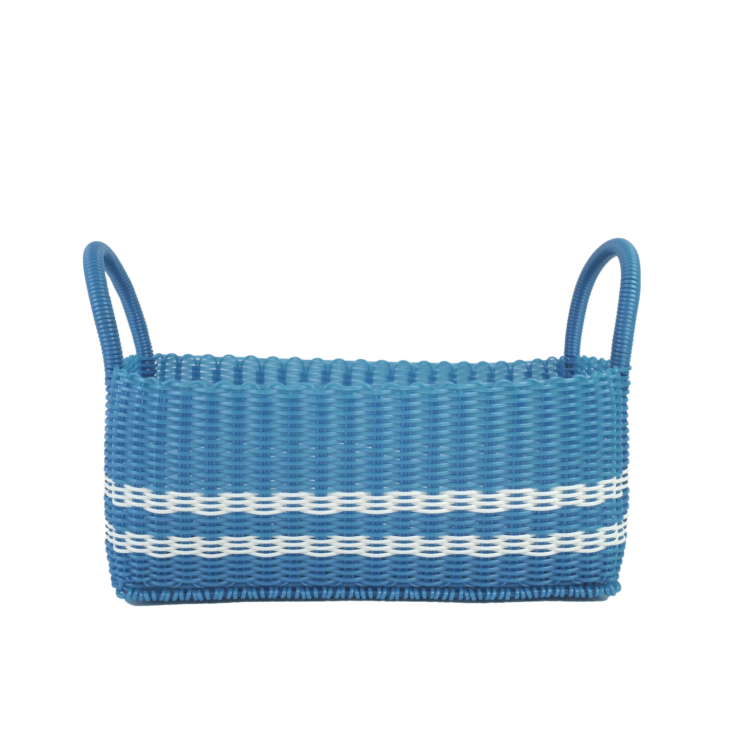Picnic Popper | Baby Blue/White