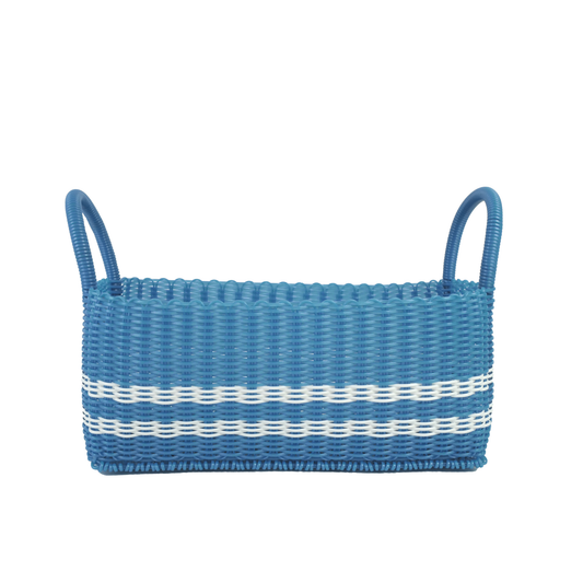 Picnic Popper | Baby Blue/White