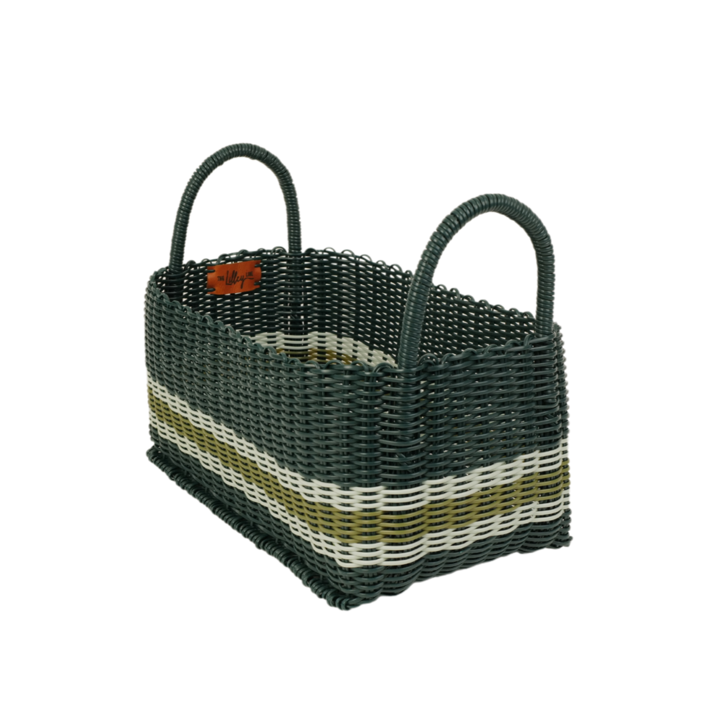 Picnic Popper | Offset Stripe Evergreen / Sea Glass / Olive