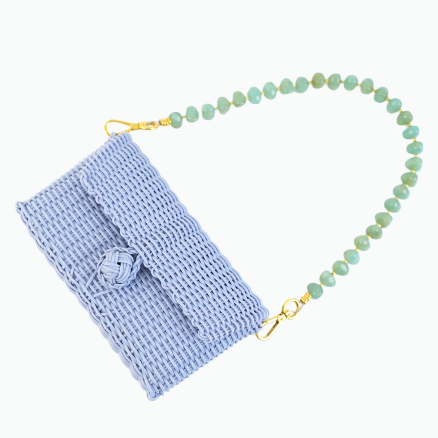 Pochette |  Jade Pebble Gemstone