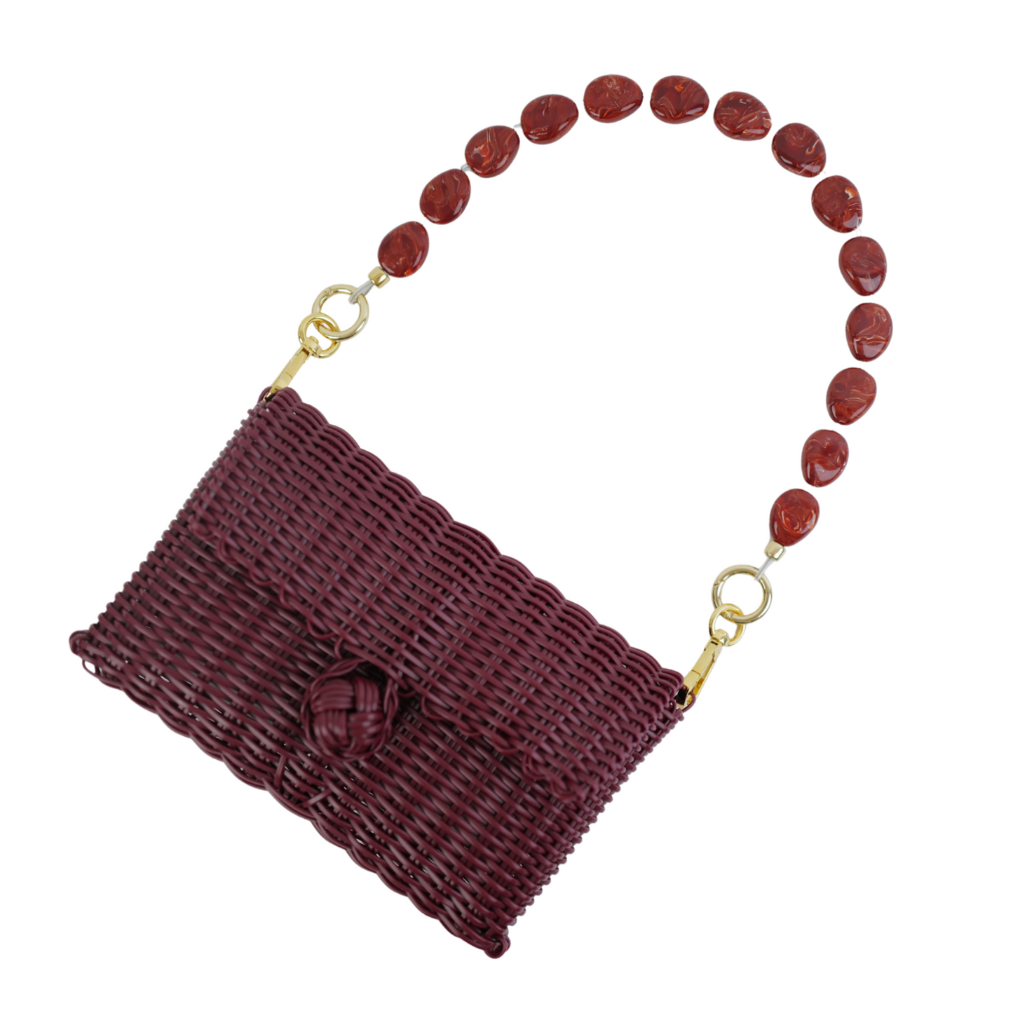 Pochette | Terracotta Tide River Stone