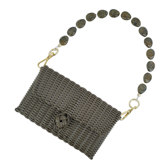 Pochette | Umber Swirl River Stone