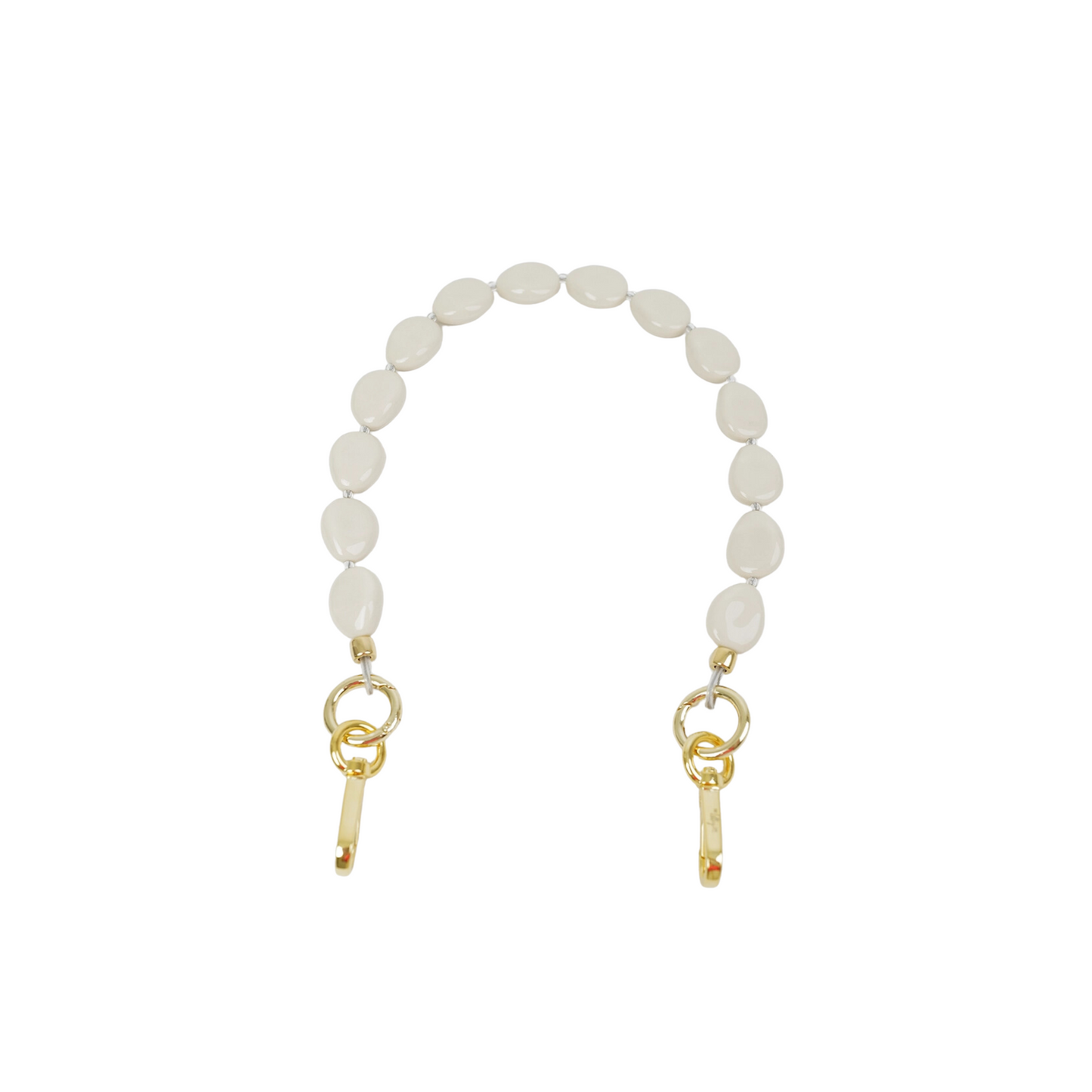 Clutch Strap | River Stone in Ivory