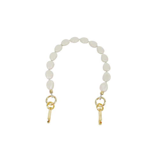 Clutch Strap | River Stone in Ivory