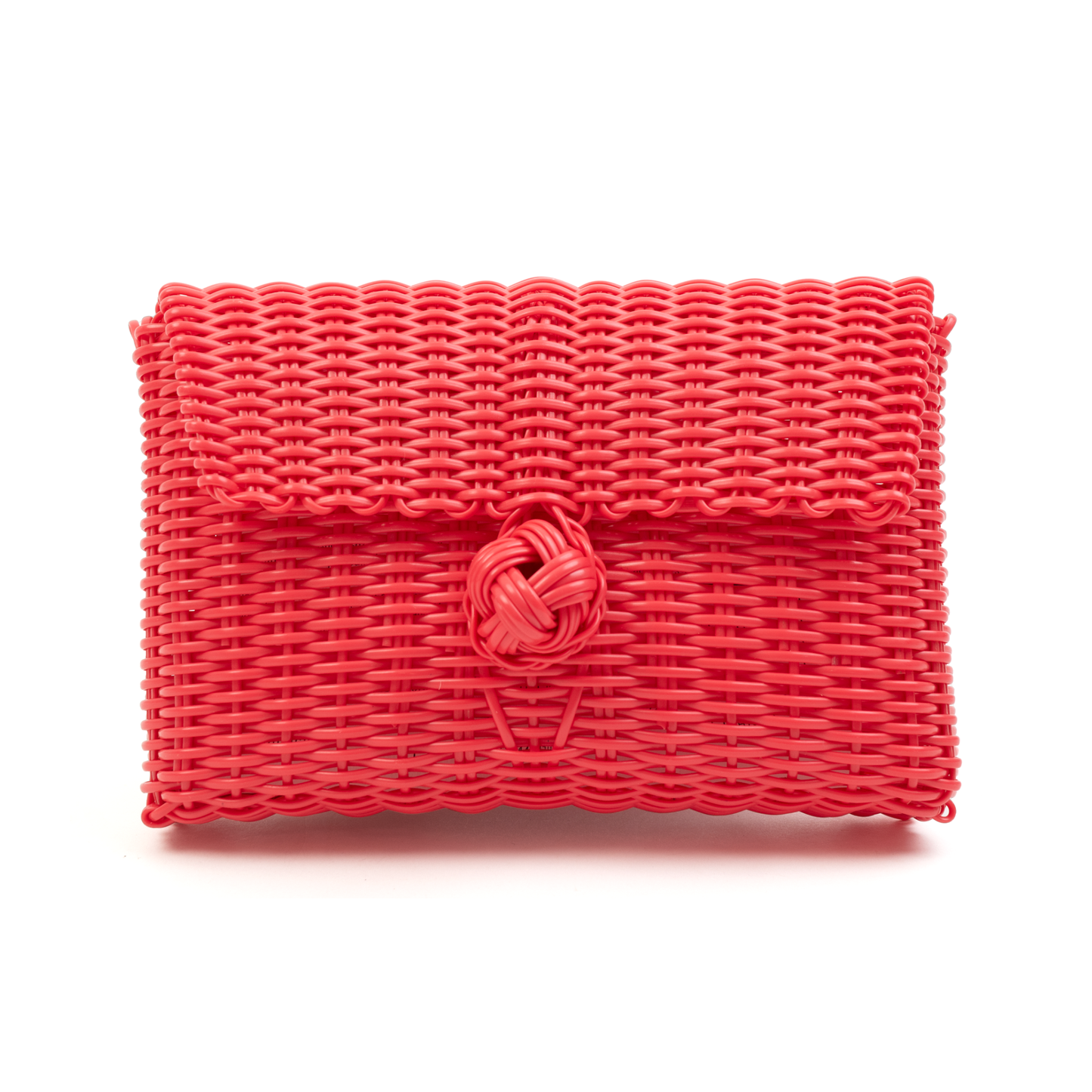 Clutch | Solid Rose Red