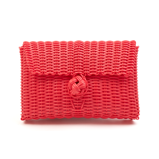 Clutch | Solid Rose Red