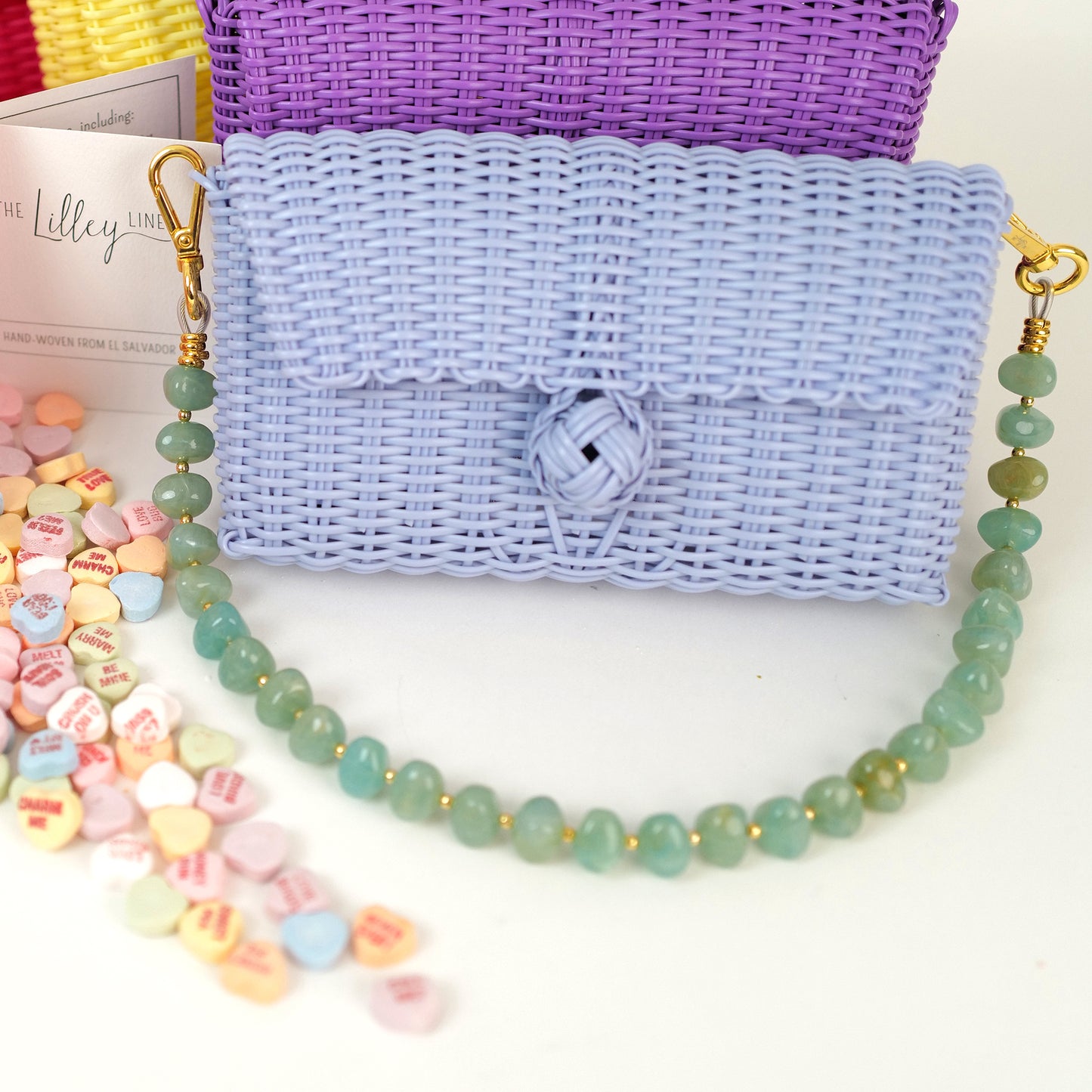 Pochette |  Jade Pebble Gemstone