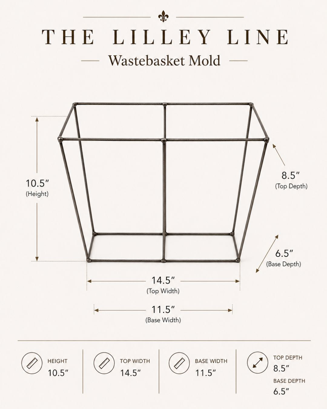 Wastebasket | Guadalupe