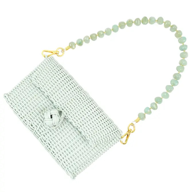 Pochette |  Jade Pebble Gemstone